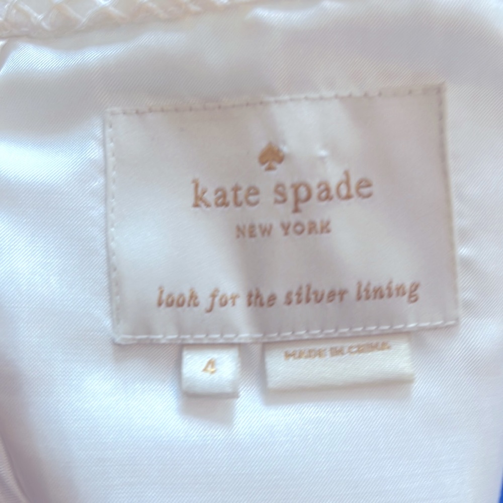 Kade Spade Sleeveless shirt. Size 4 - Picture 4 of 4